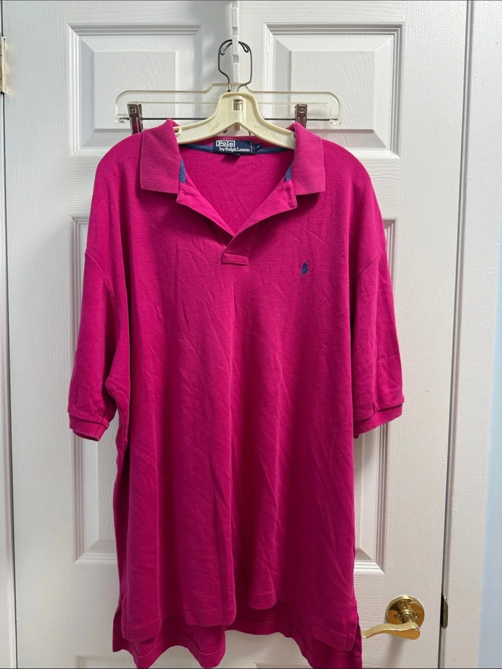 Polo by Ralph Lauren Hot Pink Short Sleeve Polo Shirt
